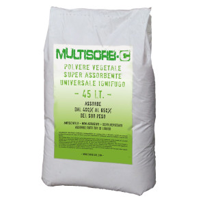 6,5KG POLVERE ASSORBENTE VEGETALE UNIVERSALE IGNIFUGA COD. DUS100