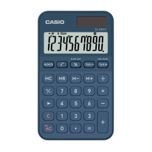 CALCOLATRICE TASCABILE SL-310YC BLU CASIO COD. SL-310YC-NY-W-EP