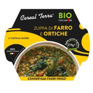 ZUPPA DI FARRO E ORTICHE IN CONFEZIONE DA 300GR - CEREAL TERRA COD. 0039727 CONFEZIONE DA 6