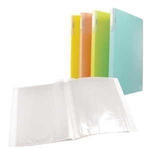 PORTALISTINO SPRING A4 30 BUSTE IN PP 4 COLORI ASSORTITI COLOROSA COD. 363730 CONFEZIONE DA 20