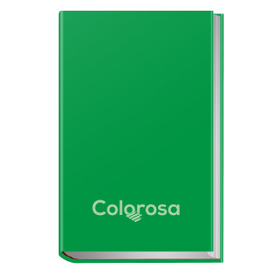 DIARIO 12 MESI COPERTINA RIGIDA ANTIGRAFFIO COLORI ASSORTITI COLOROSA COD. 36DNA00 CONFEZIONE DA 12