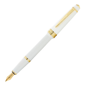 PENNA STILOGRAFICA BAILEY LIGHT PUNTA M FUSTO BIANCO/ORO CROSS COD. E011045