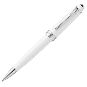 PENNA SFERA BAILEY LIGHT PUNTA F FUSTO BIANCO/CHROMO CROSS COD. E011051