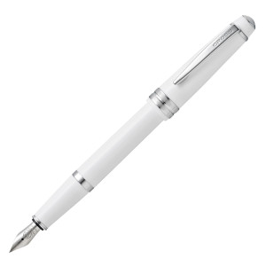 PENNA STILOGRAFICA BAILEY LIGHT PUNTA M FUSTO BIANCO/CHROMO CROSS COD. E011055