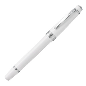PENNA STILOGRAFICA BAILEY LIGHT PUNTA M FUSTO BIANCO/CHROMO CROSS COD. E011055