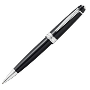 PENNA SFERA BAILEY LIGHT PUNTA F FUSTO NERO/CHROMO CROSS COD. E011061