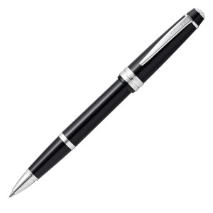 PENNA ROLLER BAILEY LIGHT PUNTA F FUSTO NERO/CHROMO CROSS COD. E011062