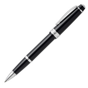 PENNA ROLLER BAILEY LIGHT PUNTA F FUSTO NERO/CHROMO CROSS COD. E011062