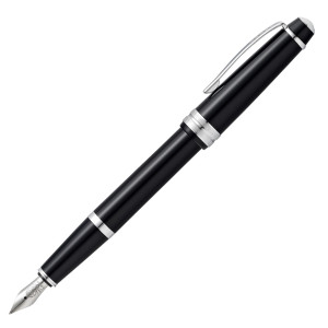 PENNA STILOGRAFICA BAILEY LIGHT PUNTA M FUSTO NERO/CHROMO CROSS COD. E011065