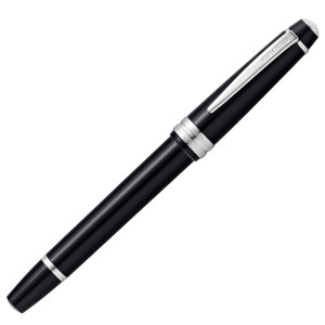 PENNA STILOGRAFICA BAILEY LIGHT PUNTA M FUSTO NERO/CHROMO CROSS COD. E011065