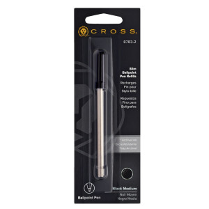 BLISTER 1 REFILL SLIM NERO PER SFERA CLICK CROSS PUNTA 1,0MM COD. E200035