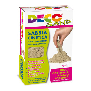 SABBIA CINETICA ''DECO SAND'' 1 KG. DECO COD. 10849