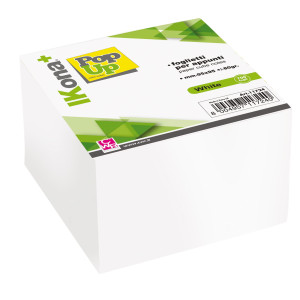 CUBO FOGLIETTI CARTA BIANCA 700FG 9,5X9,5CM IKONA+ COD. 11724