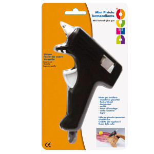 PISTOLA MINI PER COLLA A CALDO 20W DECO COD. TG02M