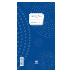 REGISTRO DEL PROFESSORE (6 CLASSI 31X17CM 3225PS000G DATA UFFICIO COD. 3225PS000G