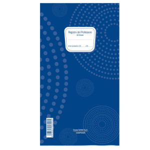 REGISTRO DEL PROFESSORE (10 CLASSI 31X17CM 3325PS000G DATA UFFICIO COD. 3325PS000G