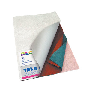 CONF. 10 PZ JUTA NATURALE 20X30CM COLORI ASSORTITI DECO COD. 05541