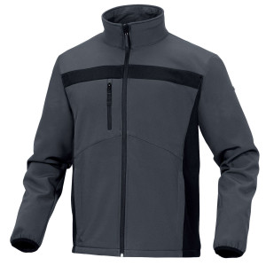 SOFTSHELL LULEA2 TG L GRIGIO/NERO DELTAPLUS COD. LULE2GRGT