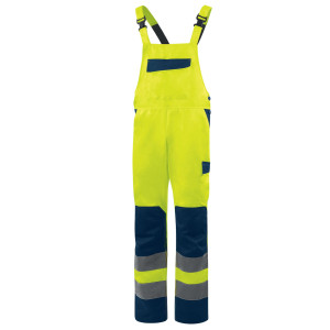 SALOPETTE ALTA VISIBILITA' M1SA2HV TG L GIALLO FLUO DELTAPLUS COD. M1SA2HVJAGT