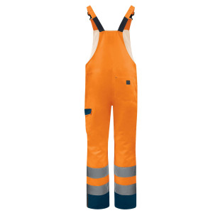 SALOPETTE ALTA VISIBILITA' M1SA2HV TG L ARANCIO FLUO DELTAPLUS COD. M1SA2HVORGT