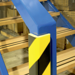 PROFILO PARACOLPI ANGOLARE MAGNETICO C35 GIALLO/NERO 1M DURABLE COD. 1112-130