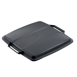 COPERCHIO NERO PER BIDONE DURABIN QUADRATO 90 LT DURABLE COD. 1800506221