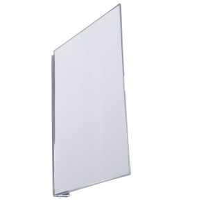 CONF. 10 CARTELLI DA CORSIA IN PET RIGIDO A BANDIERA MAGNETICO A5 VERTICALE DURA COD. 1872-19