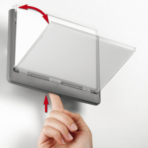 TARGA FUORI PORTA CLICK SIGN 210X149MM (A5 DURABLE COD. 4866-37