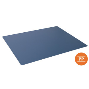 SOTTOMANO IN PP OPACO BLU 53X40CM DURABLE COD. 7132-07