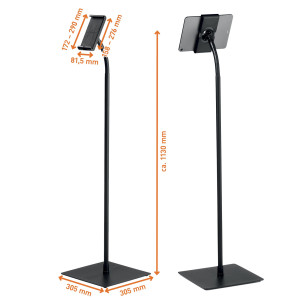 SUPPORTO PER TABLET DA PAVIMENTO TOUGH FLOOR DURABLE COD. 8945-01