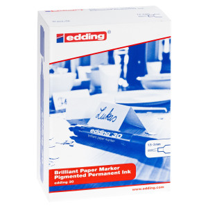 MARCATORE EDDING 30 PERMANENTE PUNTA TONDA ROSSO COD. E-30 002