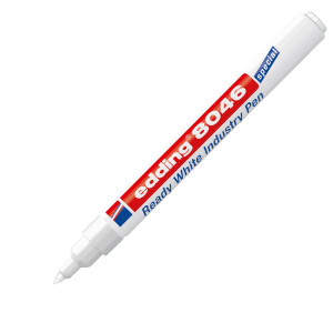 MARCATORE INDUSTRIALE PERMANENTE EDDING 8046 BIANCO COD. 4-8046049