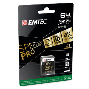 EMTEC SDXC 64GB CLASS10 SPEEDIN COD. ECMSD64GXC10SP