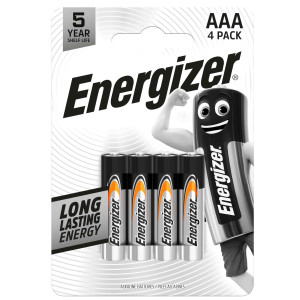BLISTER 4 MINISTILO LR03  EVERYDAY AAA ENERGIZER COD. U200203