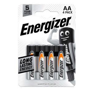 BLISTER 4 STILO LR6  EVERYDAY AA ENERGIZER COD. U200206