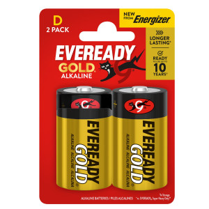 BLISTER 2 PILE TORCIA ALKALINE D 1,5V ENERGIZER COD. U500020