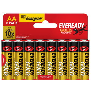 BLISTER 8 PILE STILO ALKALINE AA 1,5V ENERGIZER COD. U500026