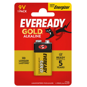 BLISTER PILA TRANSISTOR 9V ALKALINE ENERGIZER COD. U500061