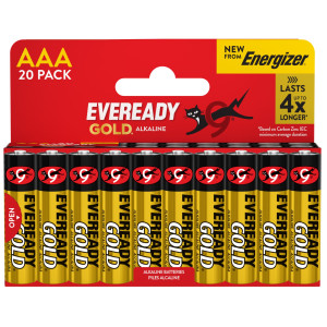 BLISTER 20 PILE MINISTILO ALKALINE AAA 1,5V ENERGIZER COD. U500092