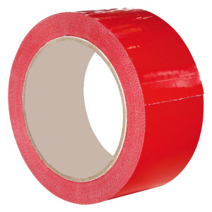 NASTRO ADESIVO 50MM X 66M ROSSO PVC 350 EUROCELL COD. 000401366 CONFEZIONE DA 6
