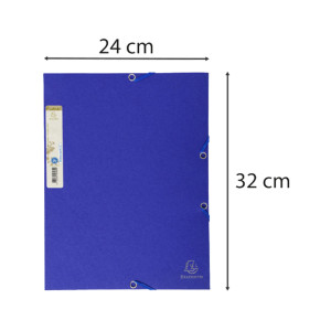CARTELLA 3 LEMBI C/ELASTICO 24X32CM COLORI ASS. 380G 56980E FOREVER EXACOMPTA COD. 56980E CONFEZIONE DA 25