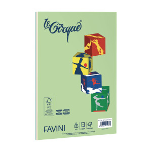 CARTA LE SMALL CIRQUE A4 80GR 100FG MIX 5 COLORI TENUI FAVINI COD. A71X134