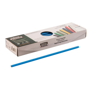 SCATOLA 50 DORSETTI 6MM BLU TONDO COD. D106BL