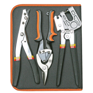 KIT CON 3 ATTREZZI PER CARTONGESSOE 10 INSERTI PER VITI FISCHER DAREX COD. 0198881