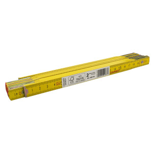 METRO PIEGHEVOLE IN LEGNO 2M FISCHER DAREX COD. 198125