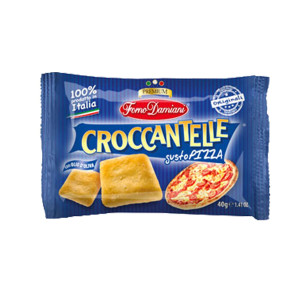 CONFEZIONE DA 50 SACCHETTI 35GR CROCCANTELLE GUSTO PIZZA COD. FDCPI