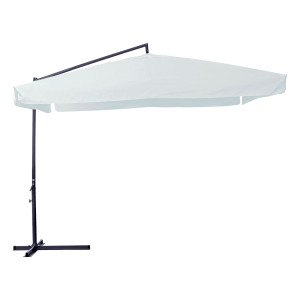 OMBRELLONE QUADRO 3X3 CON BRACCIO LATERALE BIANCO- PRODOTTO STAGIONALE COD. O850007