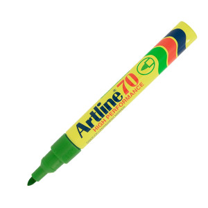 MARCATORE ARTLINE A 70 PERMANENTE PUNTA TONDA VERDE COD. A 70/V