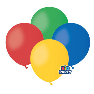 BUSTA 100 PALLONCINI IN LATTICE BOMBE D'ACQUA BIG PARTY COD. 71144