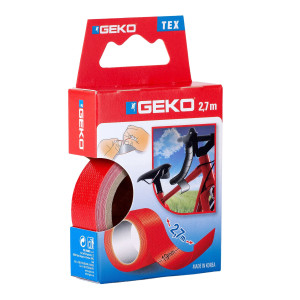 NASTRO ADESIVO TELATO TEX ROSSO 19MMX2,7MT GEKO COD. 8143000001